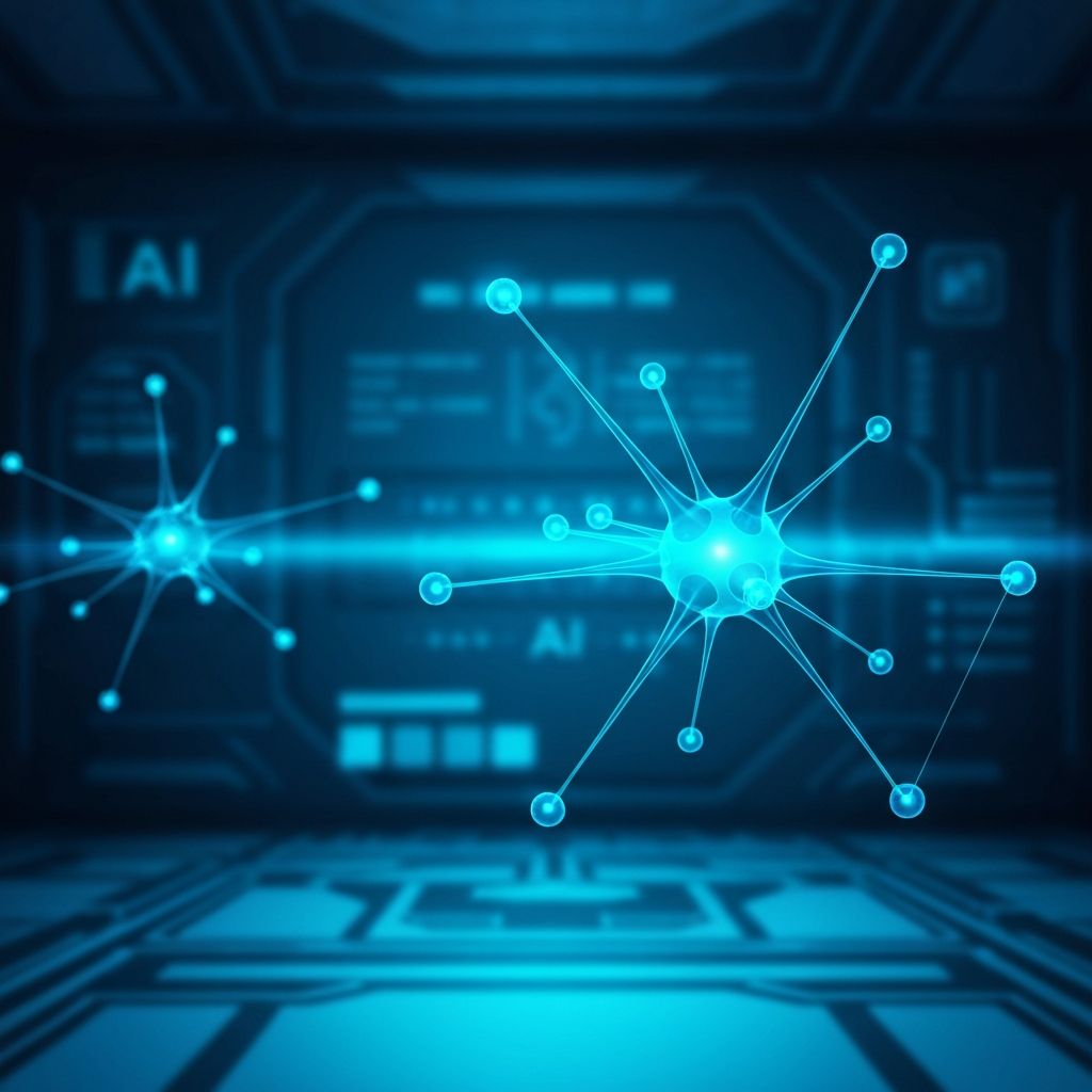 AI Neural Network Background